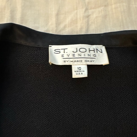 St. John Evening Santana Knit Blazer - Picture 6 of 9